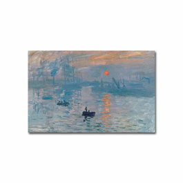 Wallity FAMOUSART-07 Cuadro Decorativo en Lienzo de Claude Monet
